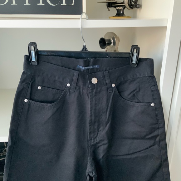 VALENTINO GARAVANI Straight Leg Black Jeans Women’s Size 28 BRAND NEW CONDITION - Picture 13 of 16